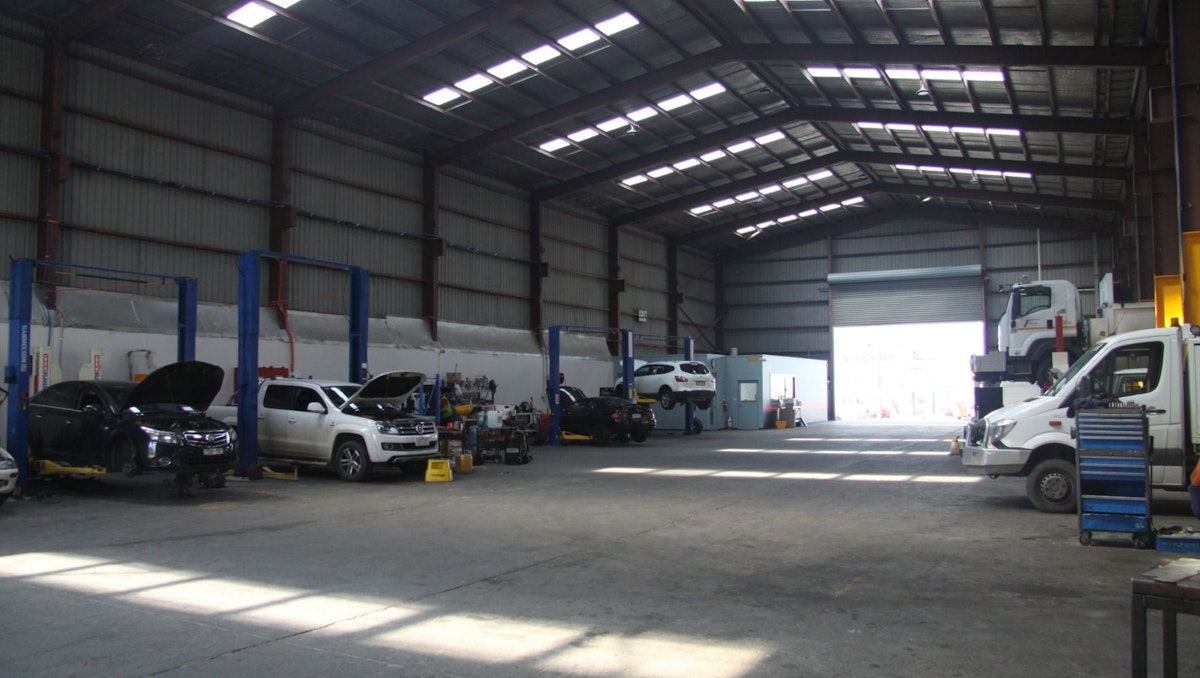 A.B. Automotive Services workshop